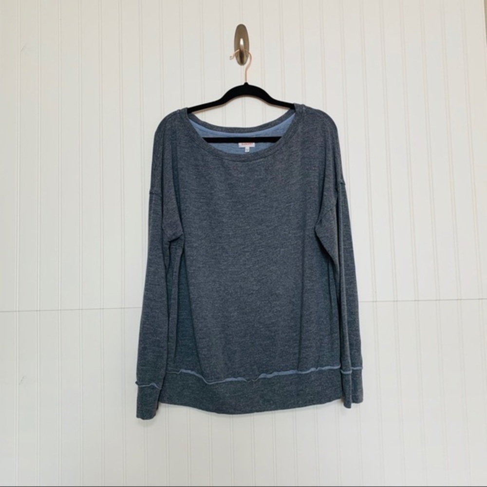 Sundry Size 2 Solid Gray Pullover Sweater - image 1